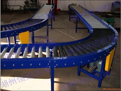 轉(zhuǎn)彎輥道機(jī)，可生產(chǎn)加工不定標(biāo)輸送機(jī)，廠家直銷特價(jià)輸送機(jī)械設(shè)備