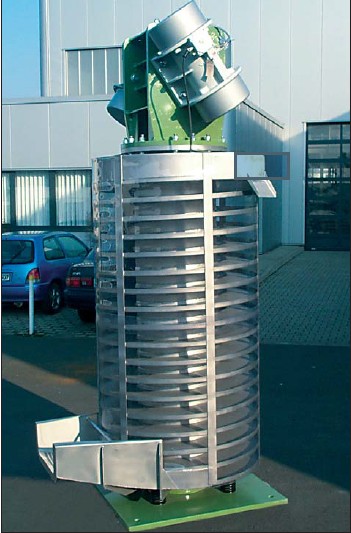 振動垂直提升機(jī)、冷卻振動輸送機(jī)、振動冷卻提升機(jī)