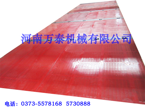  供應(yīng)河南萬(wàn)泰聚氨酯條縫篩板 質(zhì)優(yōu)價(jià)廉 振動(dòng)篩配件 條縫篩板 
