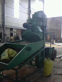 飼料廠小麥專用清雜篩|移動式無塵谷物清選機