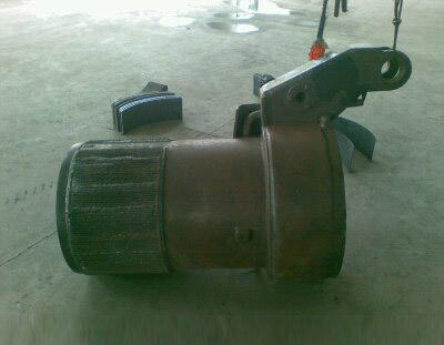 煤礦掘進機保護套堆焊耐磨合金