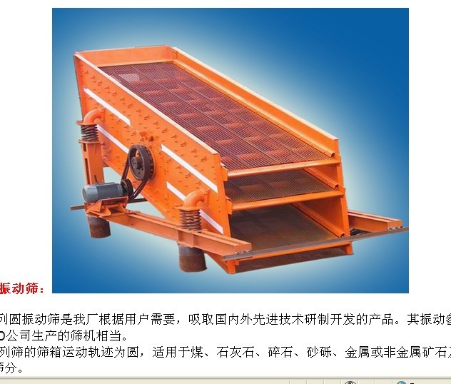 ZSG系列礦業(yè)推薦直線振動(dòng)篩、脫水直線篩、高級(jí)振動(dòng)篩分機(jī)