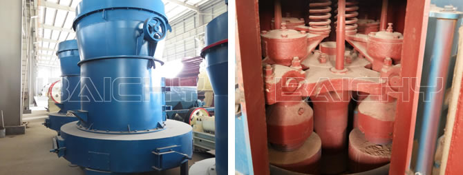 功成名就的高壓懸輥磨粉機