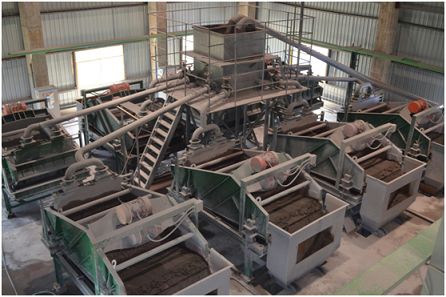 新型尾礦、精礦脫水干堆工藝