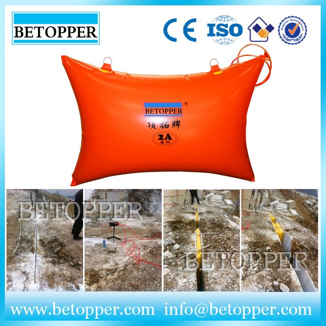 供應(yīng)全國(guó)大理石荒料分離器頂拓牌頂石氣袋