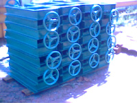 方口手動插板閥 圓口手動插板閥