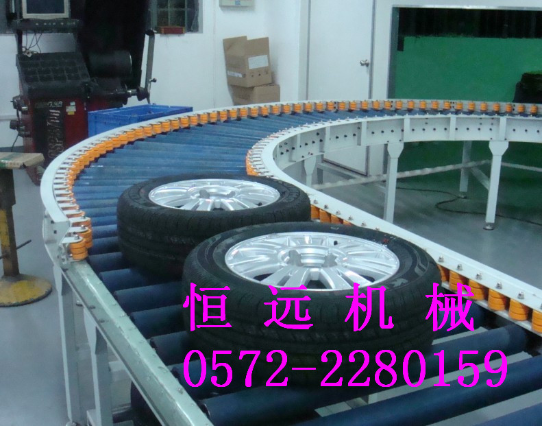 生產(chǎn)包膠型輥筒線，動(dòng)力彎道線，輥筒線，輸送線