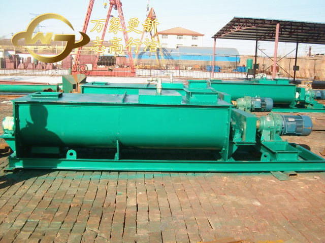 SJ型雙軸粉塵加濕機(jī)設(shè)計改造成熟技術(shù)