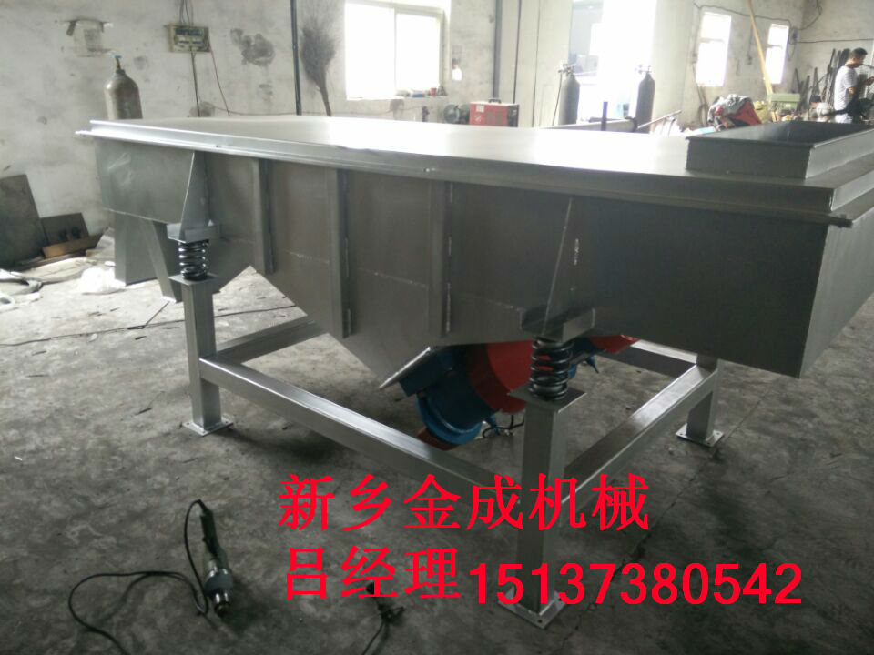 有機(jī)肥料顆粒篩分需要用的振動(dòng)篩——金成機(jī)械設(shè)備齊全