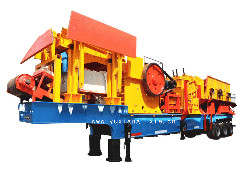 山東破碎機(jī)廠家宇翔機(jī)械主打產(chǎn)品鄂式移動(dòng)破碎站