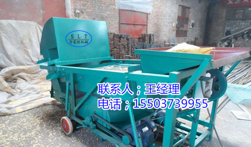 養(yǎng)殖場、收糧食點用小型清理篩【玉米精選機】除塵去雜、排出玉米爛仔