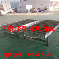 無動力滾筒流水線輥道線空氣能組裝線不銹鋼水平輥道線非標設(shè)備DL