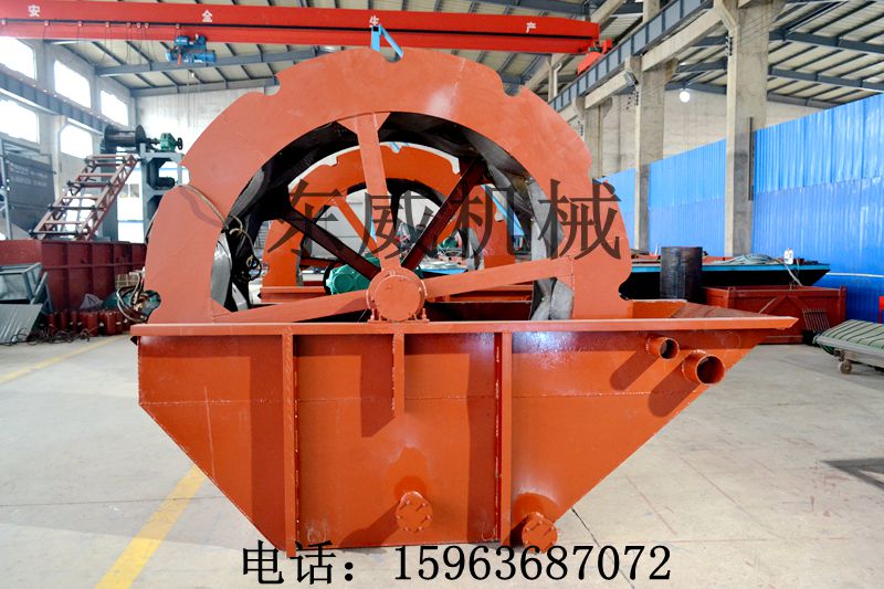 水輪洗沙機(jī)是新式設(shè)備具有較高的工作效率，得到客戶認(rèn)可