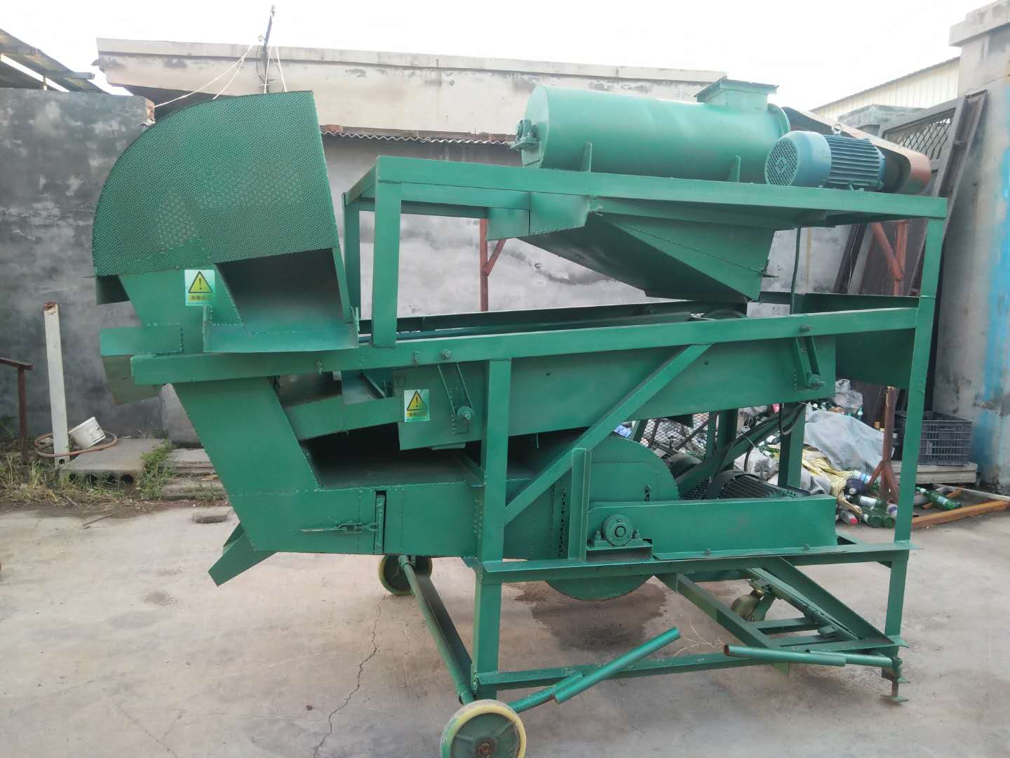 豆類去豆莢、豆皮篩分機(jī)=多功能電動除雜篩選機(jī)