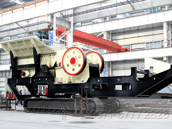 履帶式巖石破碎站一機呵成、來去自如WYL77