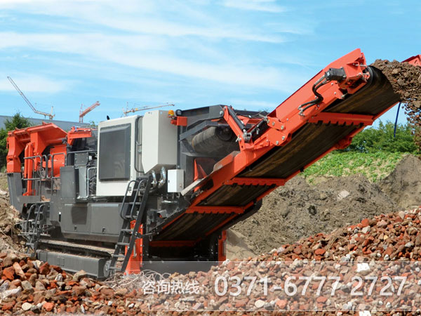 混凝土移動破碎機-資源回收利用創(chuàng)商機ZLL78