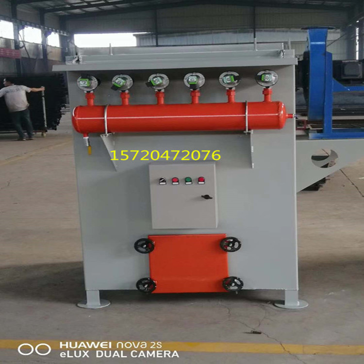 萊陽市鑄造廠砂處理工段布袋除塵器內(nèi)部設(shè)計圖