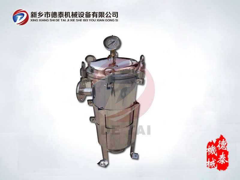 供應(yīng)德泰DT-1P1S高精度、大流量快速便捷操作式袋式過濾機
