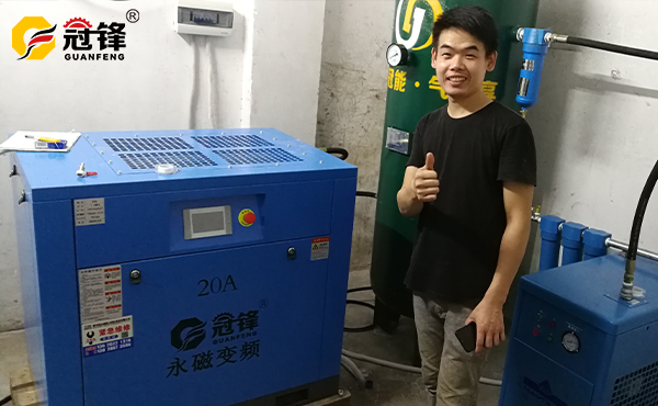 螺桿空壓機(jī)油濾出現(xiàn)故障該怎么處理？