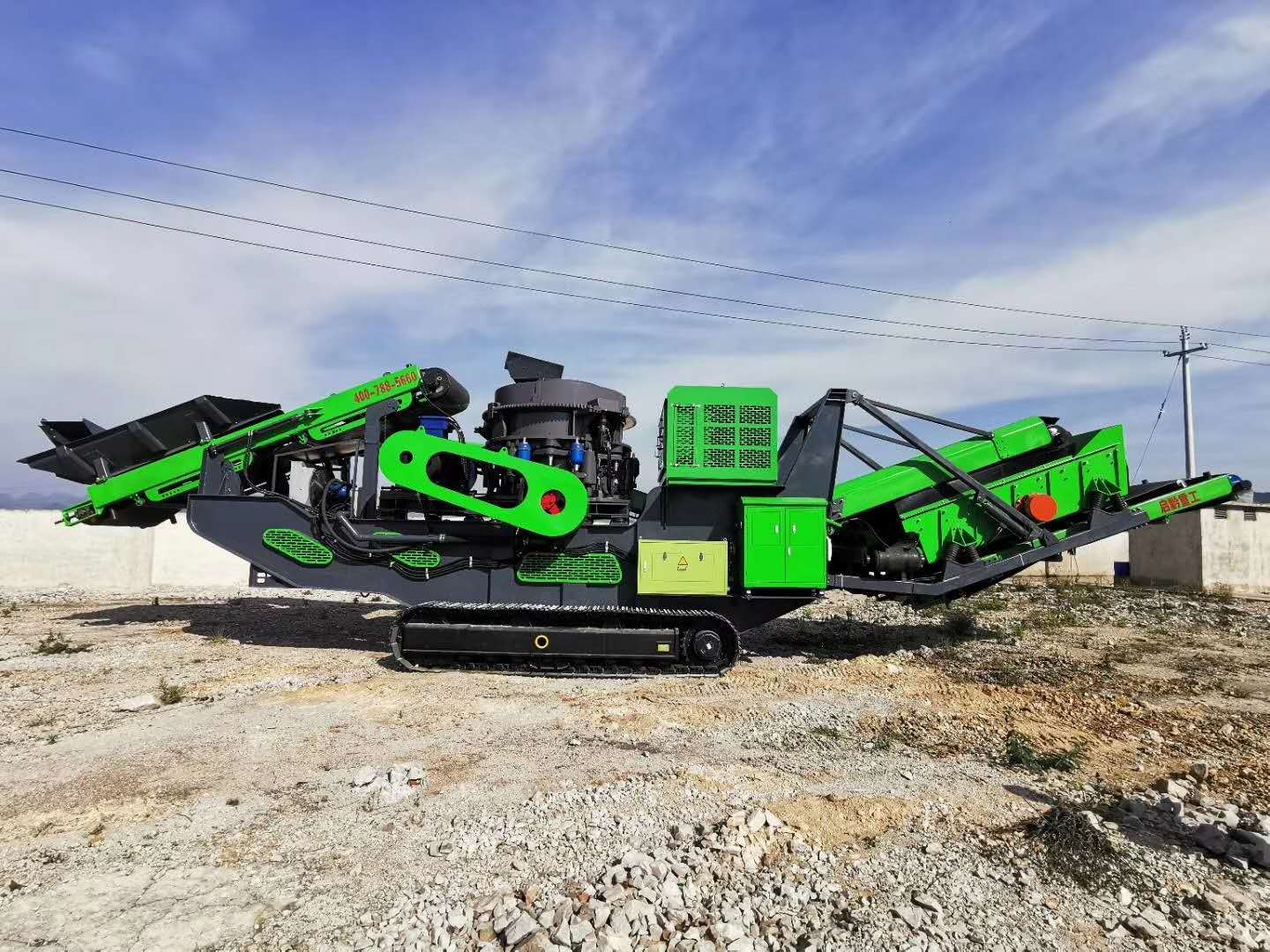 履帶移動篩分站多少錢 履帶移動篩分站經銷商 履帶移動篩分站市場報價 啟黔供