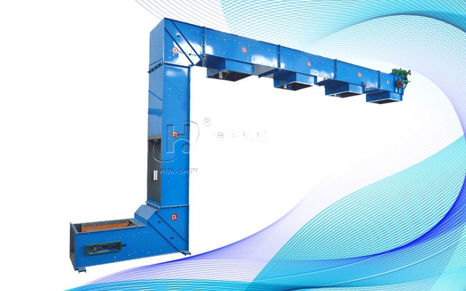 供應HYZD-10L耐火材料3下料口z型斗式提升機