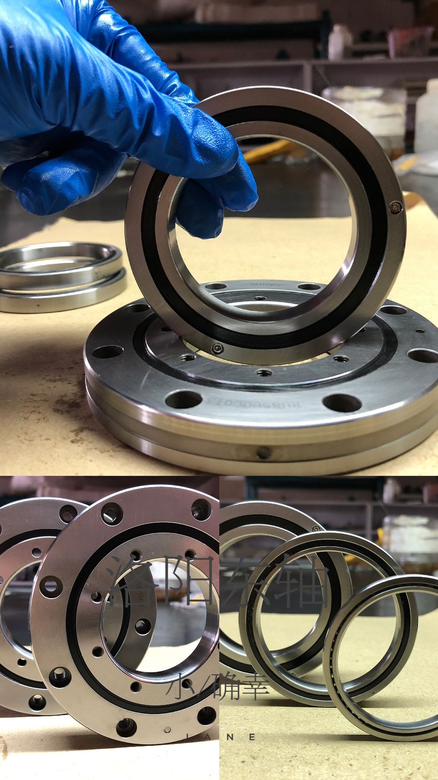 機(jī)械軸承配件90-20 0311/0-07002型號(hào)內(nèi)圈外圈都帶法蘭的轉(zhuǎn)盤(pán)軸承