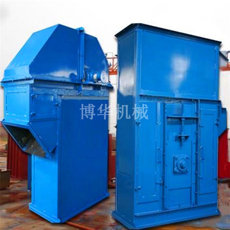 TH200型塑料顆粒提升機(jī) 4米高煤炭水泥垂直裝罐斗式提料機(jī)