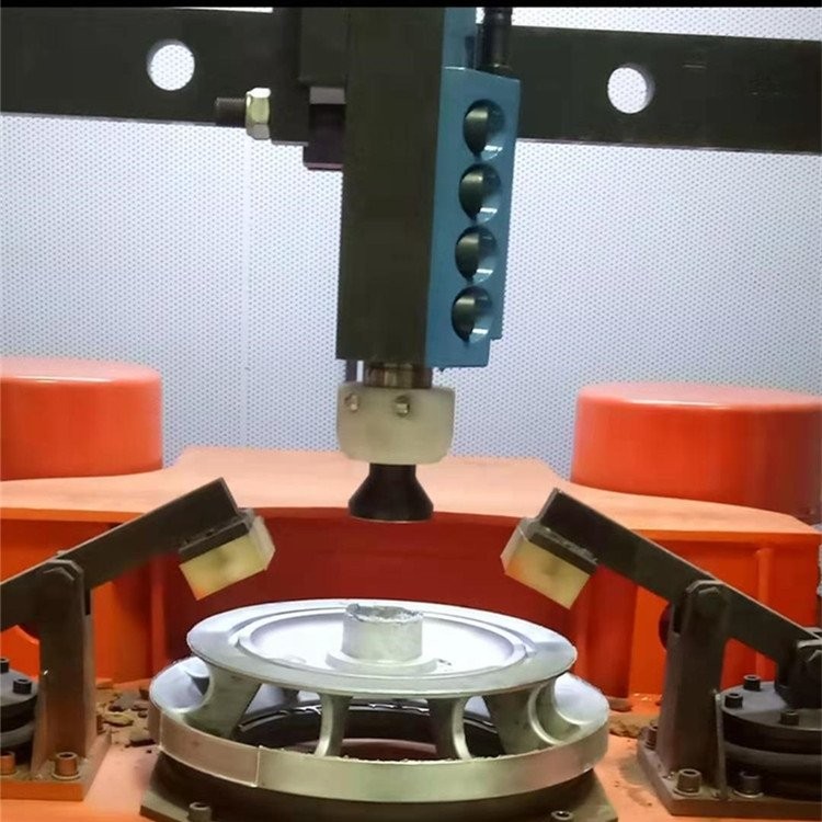 錘擊高頻振動落砂氣錘清除沙子 振動除芯錘