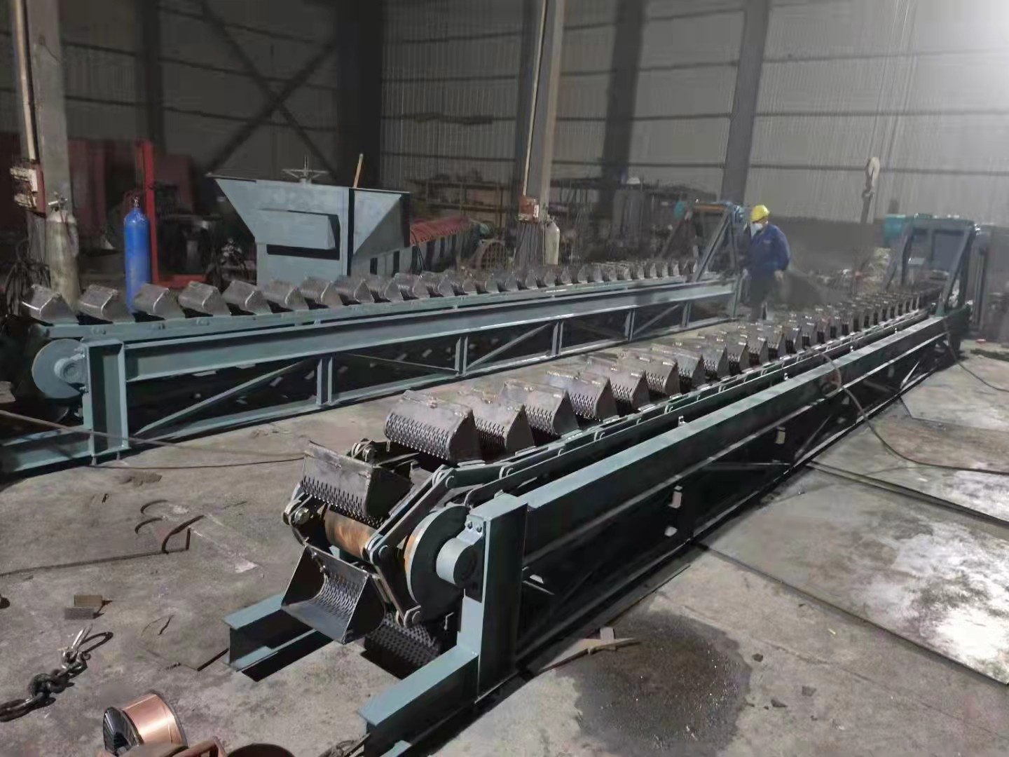 撈渣機 脫水提升機			 