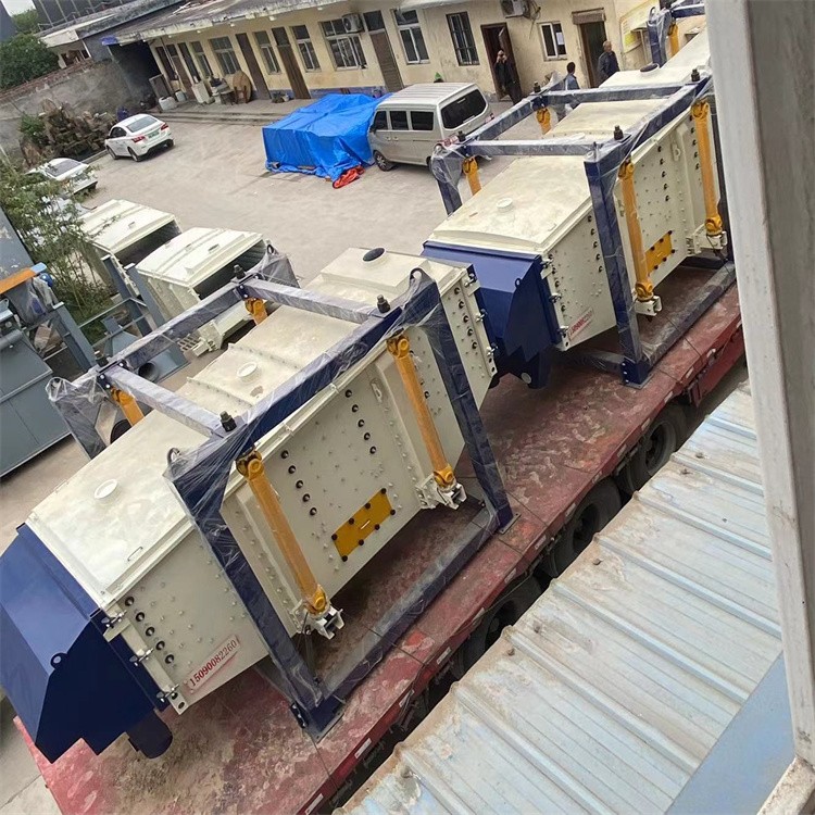 砂石直線振動篩鈣粉封閉搖擺篩超微粉直排篩