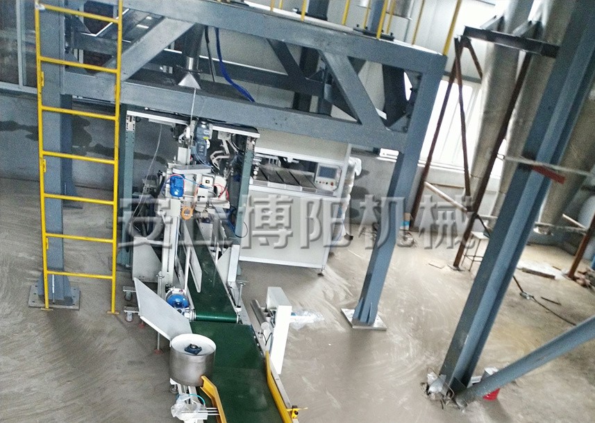 保溫砂漿全自動(dòng)包裝秤 自動(dòng)包裝碼垛機(jī)非標(biāo)定制