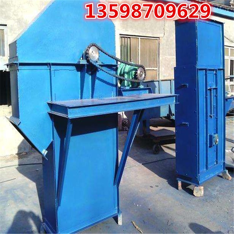 高溫砂漿板鏈提升機用TH型環鏈垂直上料機結實耐腐蝕