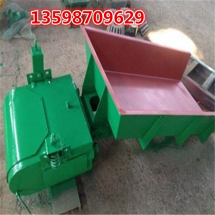 			 石灰石塊用的電動加料設備煤矸石給料機			 