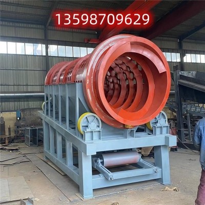 供應鵝卵石篩選機生產(chǎn)單層滾筒篩無軸滾筒篩型號參數(shù) 