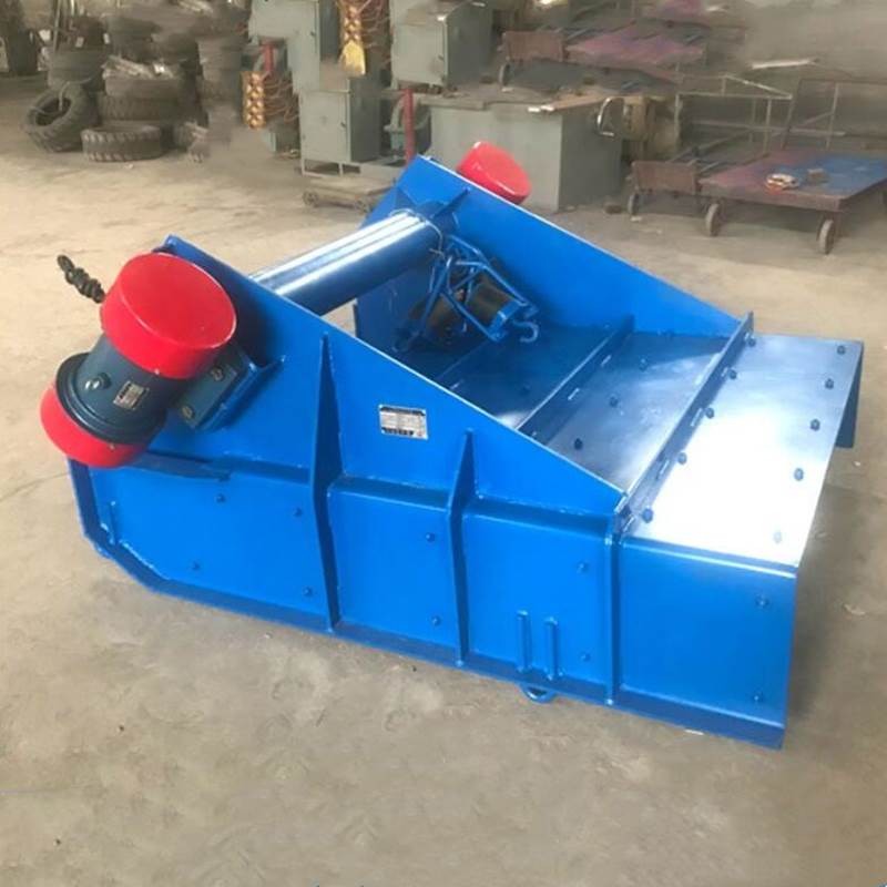 			 砂石骨料煤炭板式喂料機 雙電機振動給料機			 