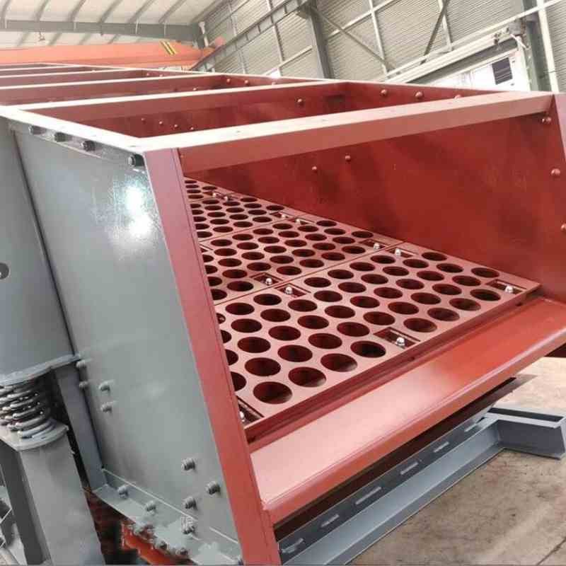 雙振幅振動篩沙機(jī) 雙軸雙激振稀油圓振動篩