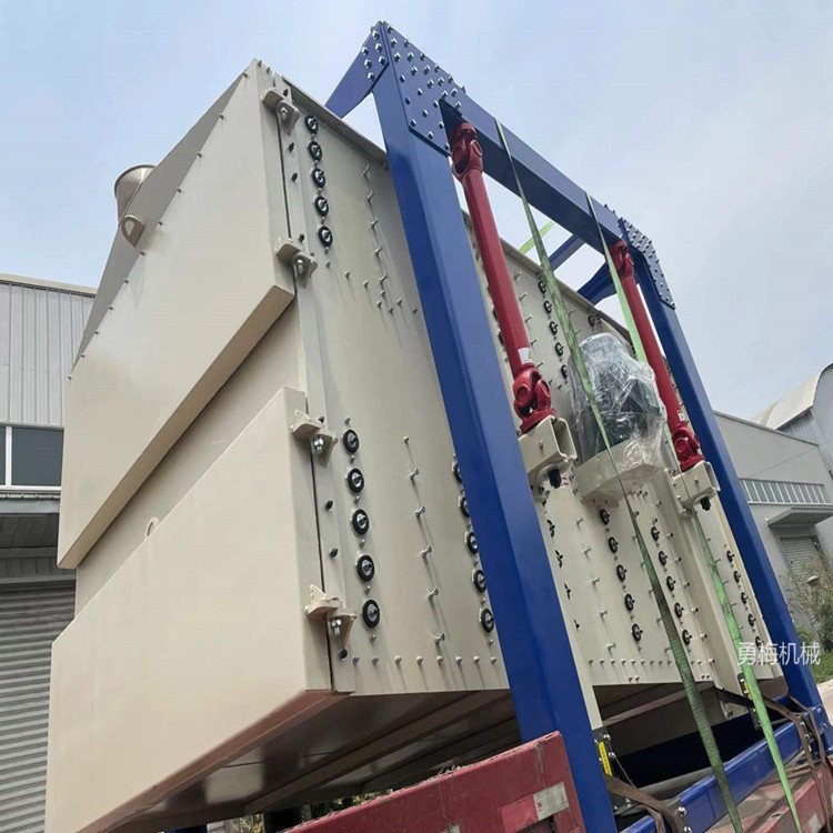 			 陶粒重晶石方形搖擺篩分機 彩砂顆粒振動篩			 