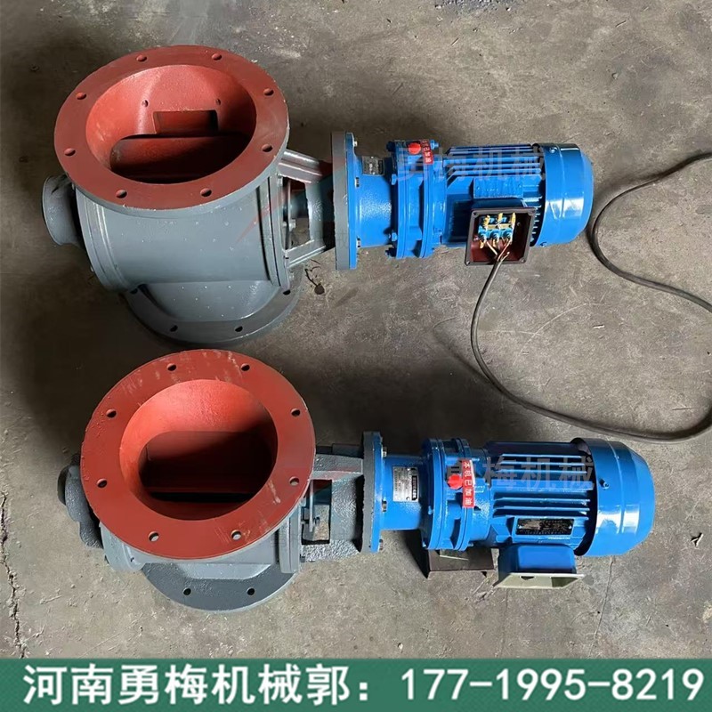 			 污水處理星形卸灰閥 施工除塵器旋轉電動鎖氣閥			 