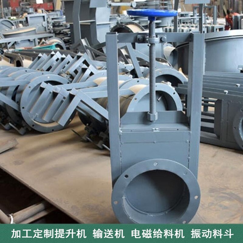 			 穿透式插板閥 手動渦輪閘板閥  平板閥門			 