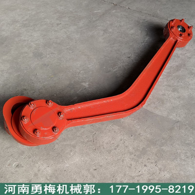 			 井下穩定轉載量大往復式給煤機曲柄連桿裝置			 