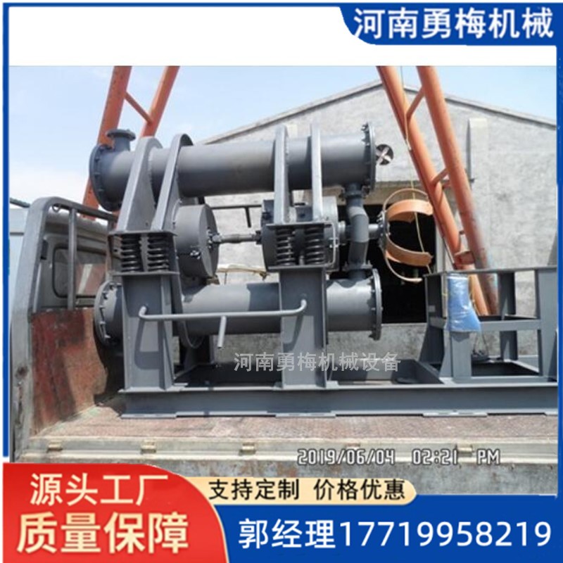 			 礦石粉碎用雙筒立式振動磨機			 