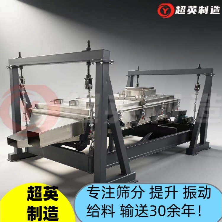 固體顆粒篩選機(jī) 不銹鋼平面回轉(zhuǎn)篩 電動篩選機(jī)