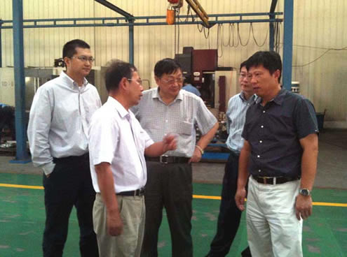 煤炭協(xié)會及中信產(chǎn)業(yè)基金負(fù)責(zé)人至天津奧瑞參觀考察