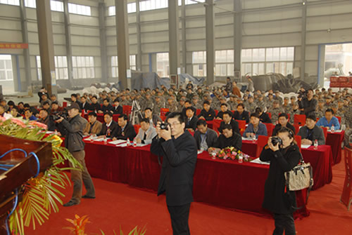 河南萬泰機械6S啟動大會現(xiàn)場