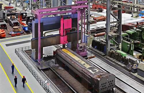 德國科堡公司6.5&times;18米數(shù)控移動(dòng)龍門鏜銑床