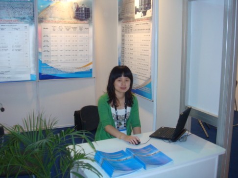 印度國際工程機械展雙金機械展臺