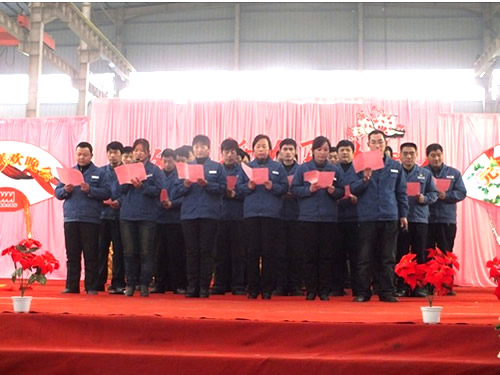 幸運三等獎  生產計劃部   大合唱《威猛的朋友來相會》