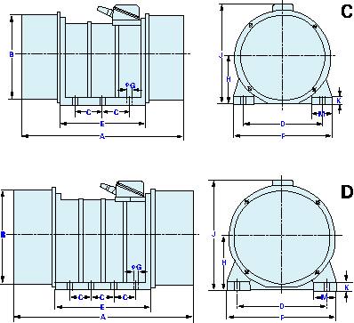 XVM系列振動(dòng)電機(jī)原理