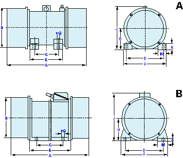 新蘭貝克振動(dòng)電機(jī)產(chǎn)品原理圖