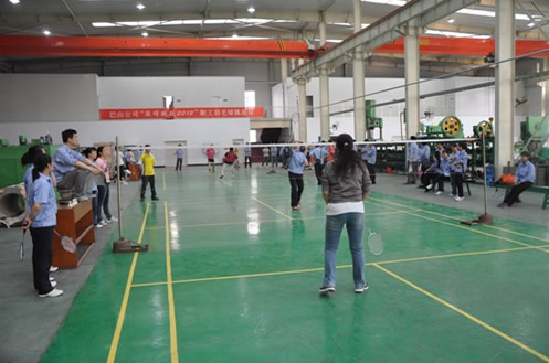 新鄉巴山航空材料有限公司 &ldquo;激情 跳躍 2012職工羽毛球挑戰賽&rdquo;